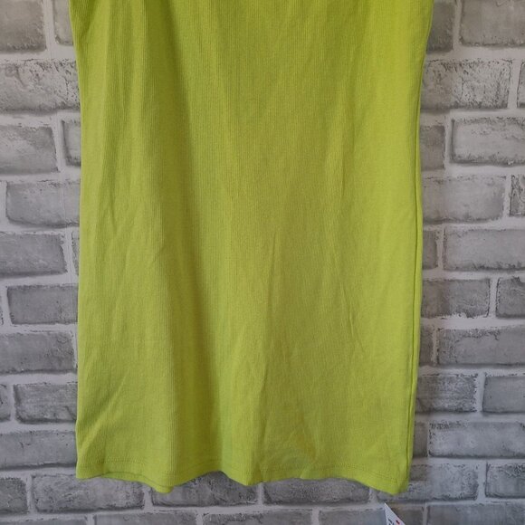 ASOS Green Knit Tank Dress Womens 14 NEW - Picture 8 of 8